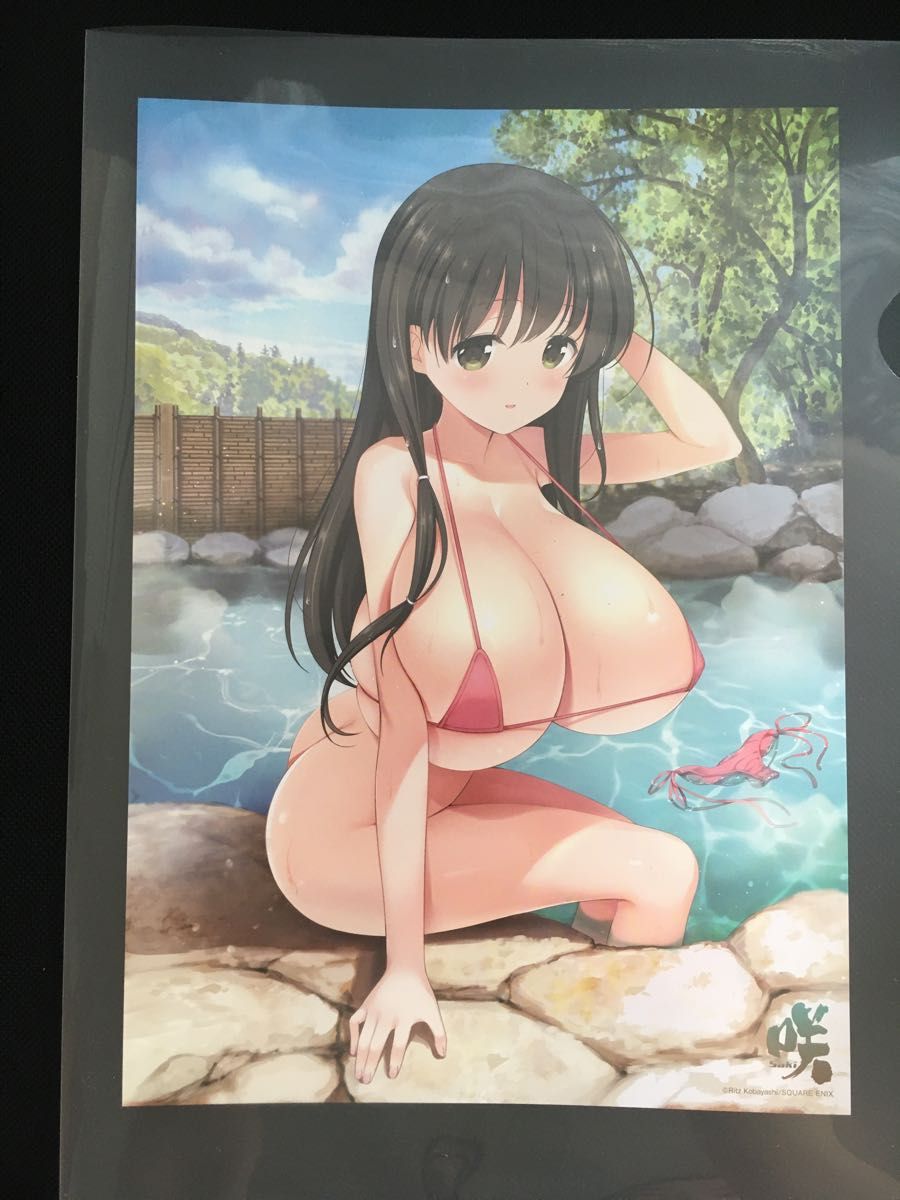 咲 Saki 23 とらのあな　店舗特典 B5描き下ろしお風呂ポスター　小林立