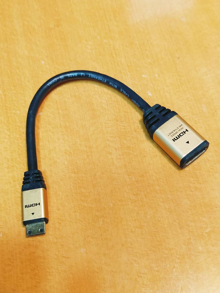 HDMI- MINI HDMI 変換コード_画像3