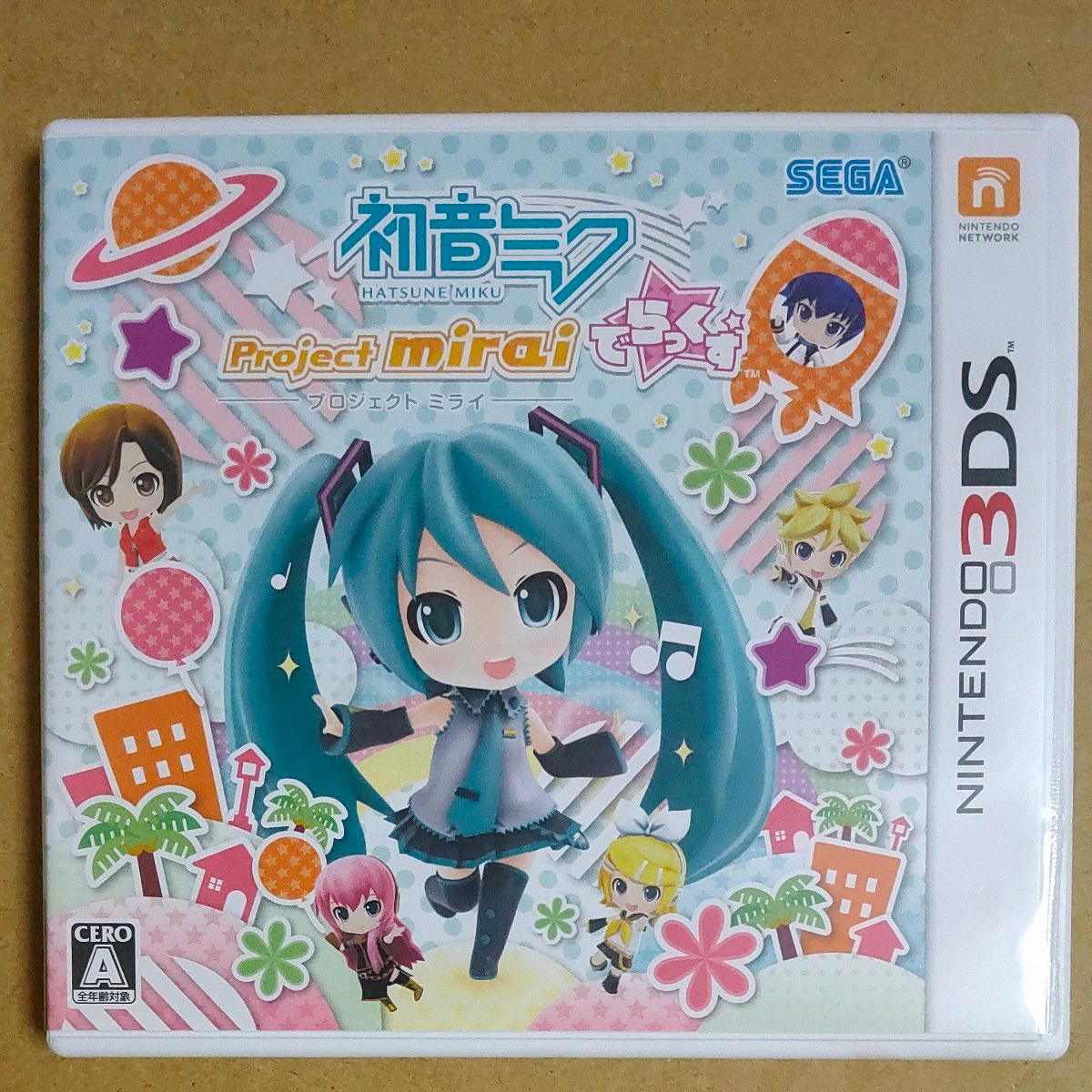【3DS】 初音ミク Project mirai でらっくす　デラックス　ARカード付き