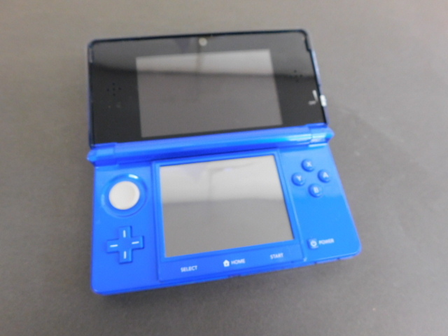 1001△Nintendo 3DS 本体 ソフト セット ブルーCTR-001 ゼルダの伝説 ムジュラの仮面 3D 任天堂_画像3