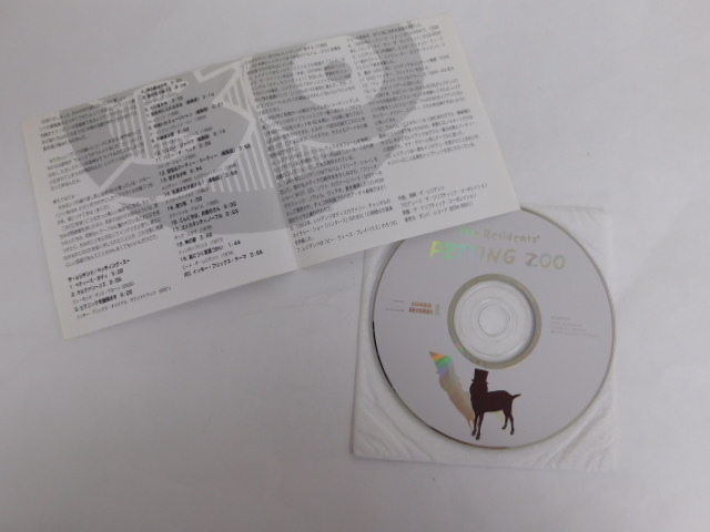 1044△ CD ザ・レジデンツ ペッティング・ズー The Residents　PETTING ZOO_画像3