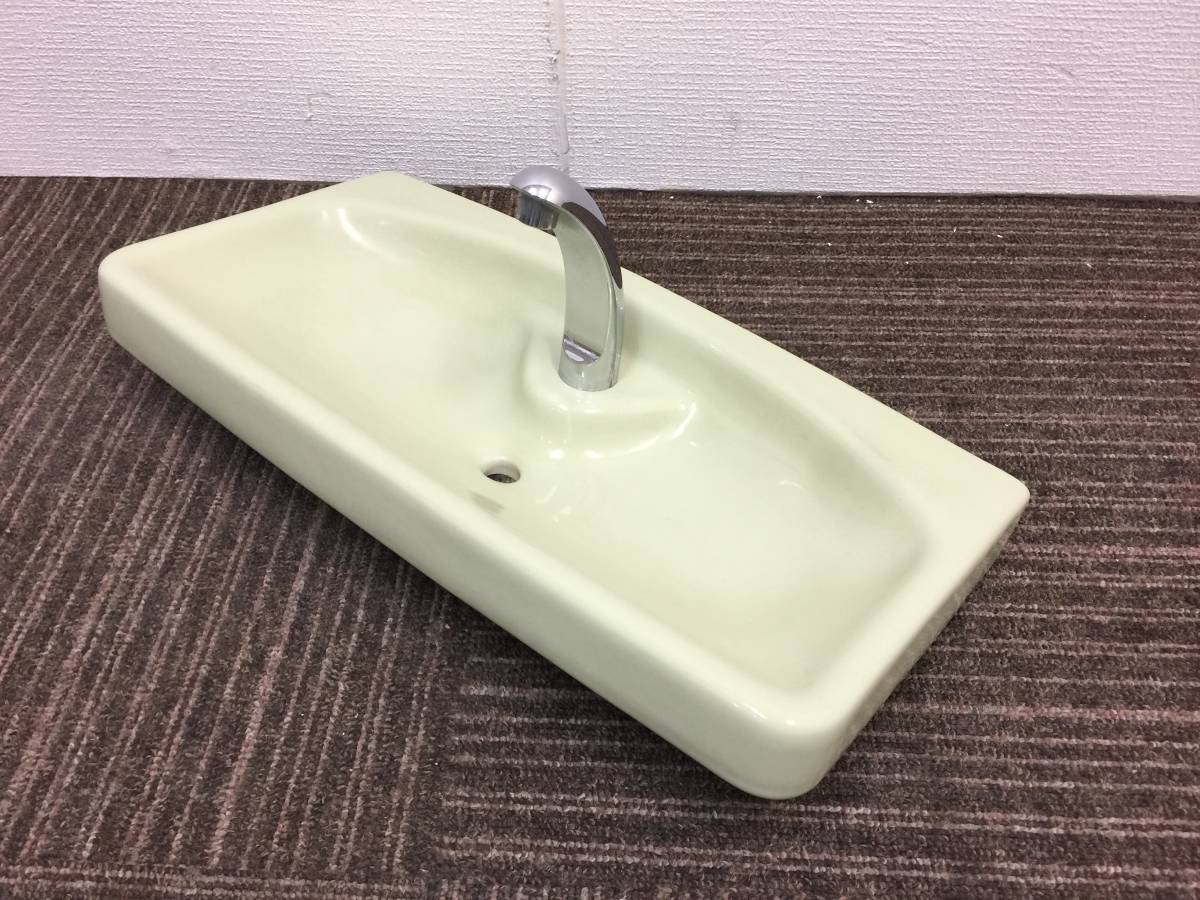 【中古】TOTO☆トイレ便器・洋式便器 721B タンク用の蓋(ふた)☆#SF4(ハーベストグリーン)☆直接引取り可