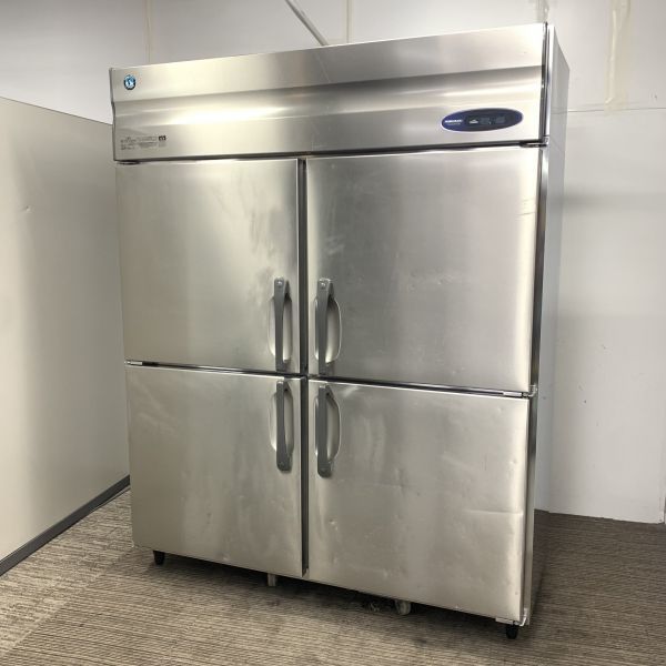 ホシザキ 縦型冷凍庫 HF-150ZT3 中古 1ヶ月保証 2018年製 三相200V 幅1500x奥行650mm 厨房【無限堂大阪店】