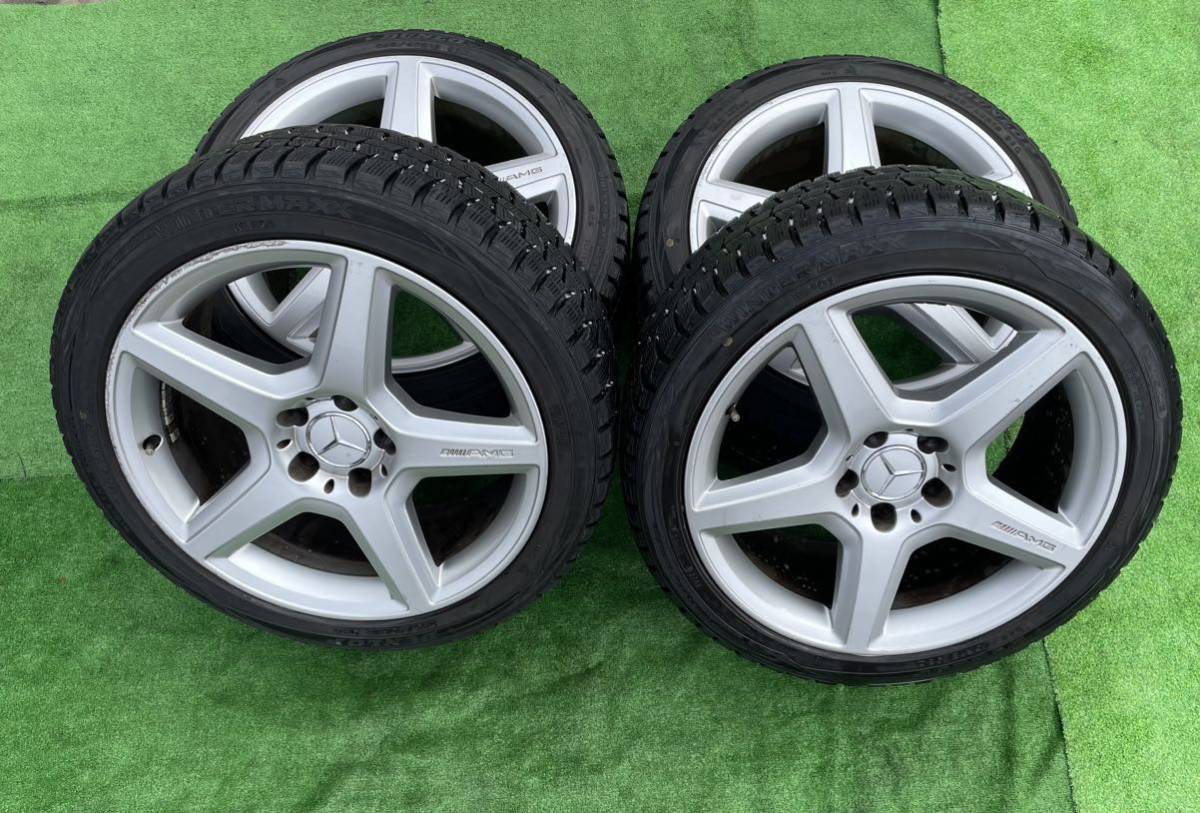 AMG(4本:245/40R18 93Q )(2本:9J×18H2 ET 39)(2本:8.5J×18H2 ET38)(PCD:112)(4本:2012年製)_画像1