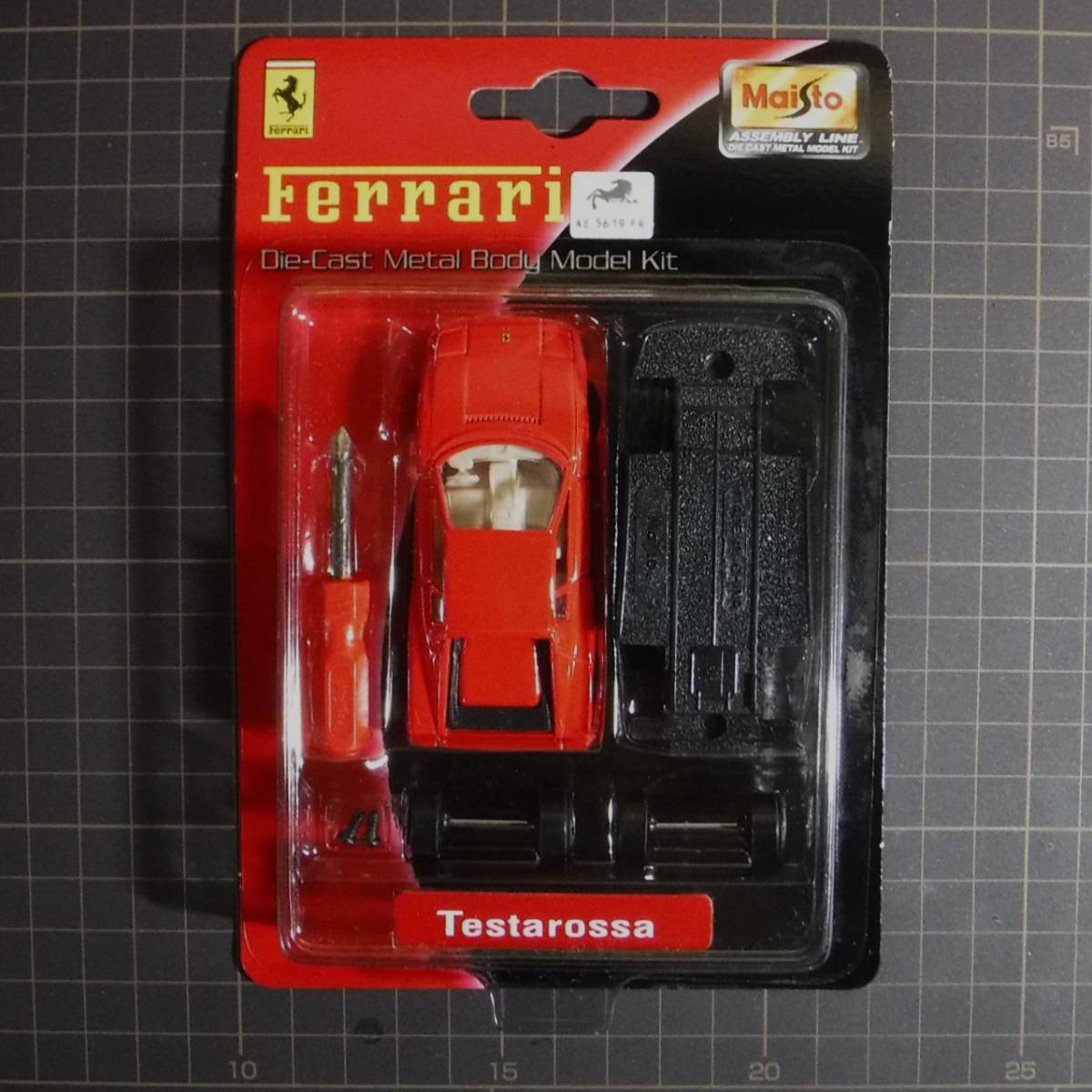 【Maisto】Ferrari 348ts 組み立てキットSET［0554］_画像8