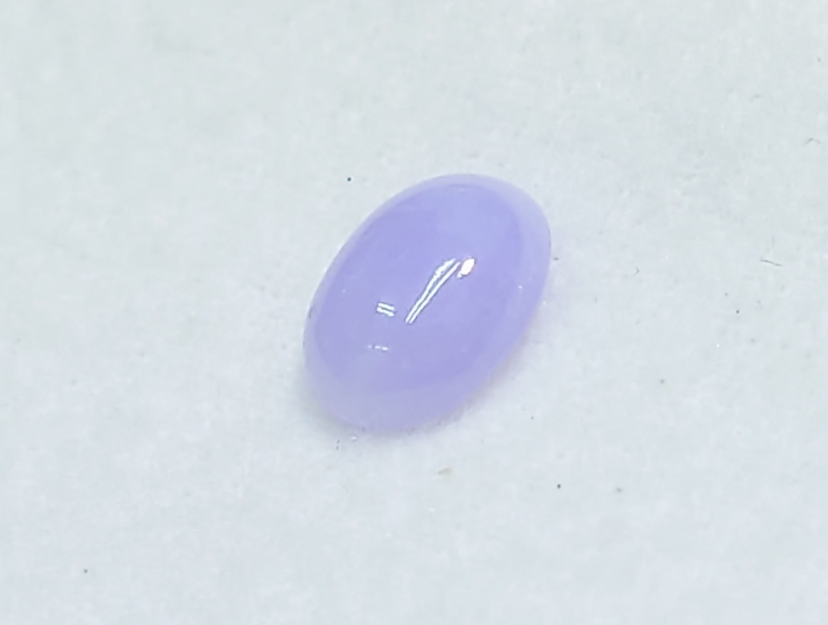極美品! ラベンダーヒスイ 2.808ct ソーティング付 ルース(LA-6633)