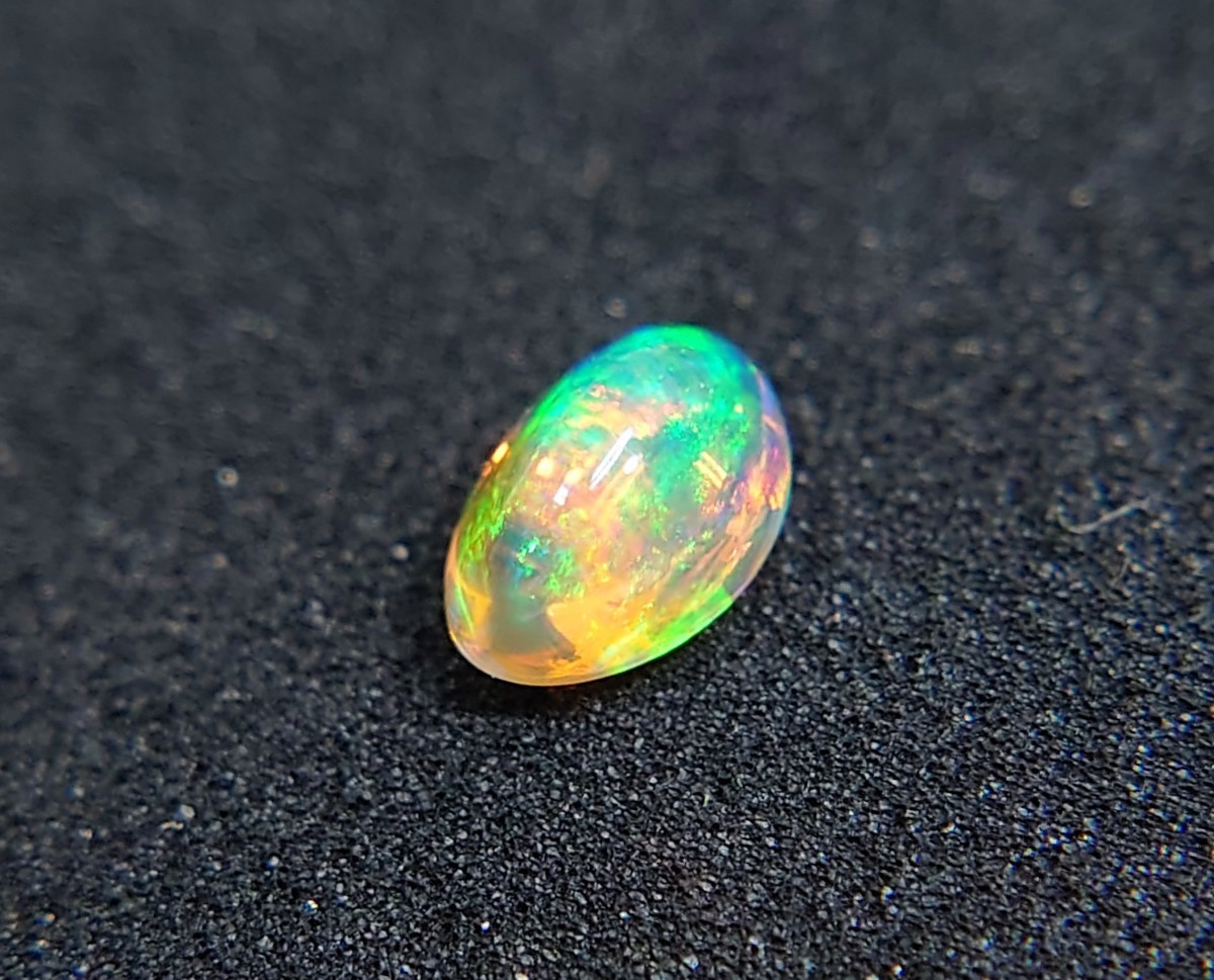 極美品！　メキシコオパール　0.49ct ルース（LA-6668）_画像1