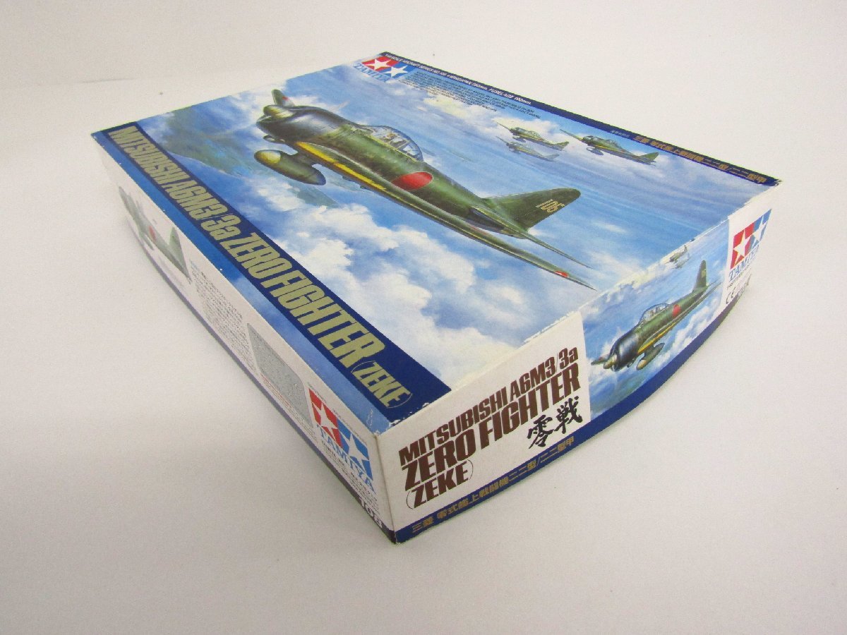 未組立 タミヤ 1/48 三菱 零式艦上戦闘機二二型/二二型甲 零戦 プラモデル▽A8179_画像2