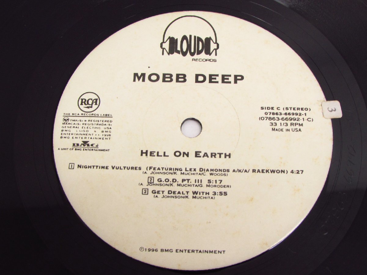 LP レコード MOBB DEEP / Hell On Earth (07863-66992-1) ●A8049_画像5