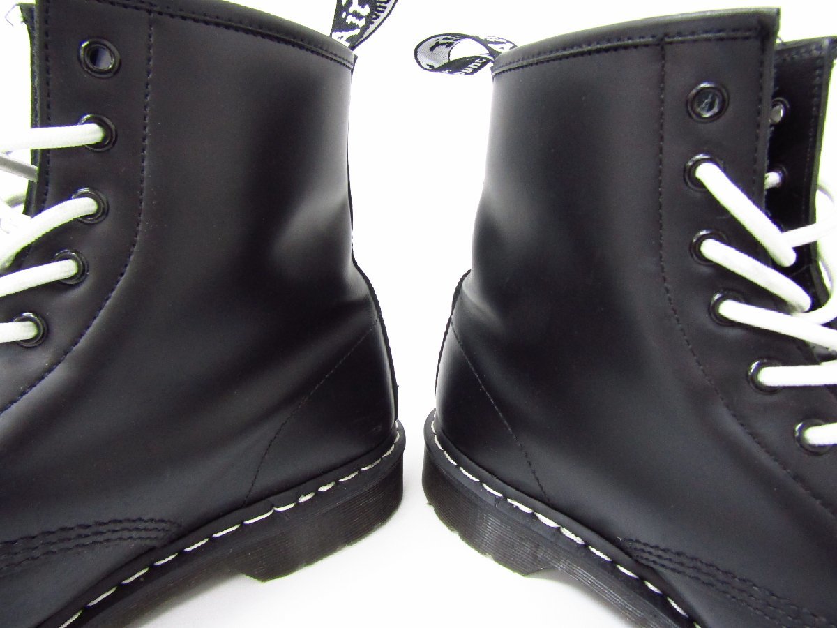 Dr.Martens ドクターマーチン 460 Ws Black Smooth 8ホールブーツ / 24758001 / サイズ:UK10 レースアップブーツ 靴 ≡SH7029の画像8