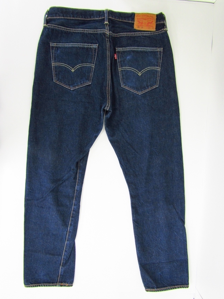 Levi's リーバイス 501CT ホワイトオーク コーンデニム 濃紺 テーパード 18173-0071 サイズ：33 メンズ ◆FG6898