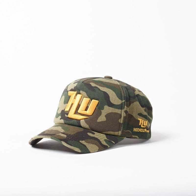 HIDEUP cap ハイドアップ HU-SLC キャップ　カモイエロー_画像1