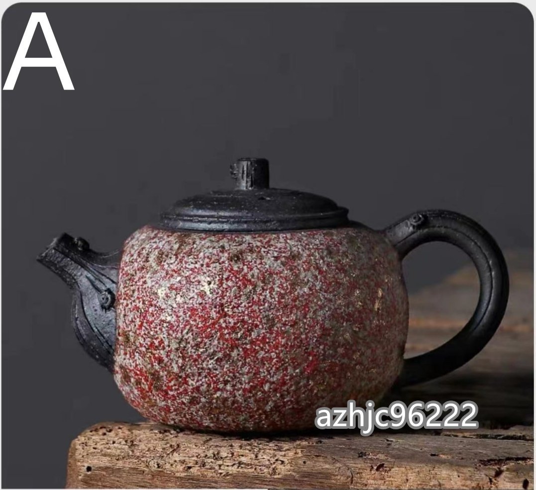 超人気☆職人手作り 陶器 煎茶道具 茶壺 茶壷 急須 常滑焼 茶器 茶道具 容量：175ML_画像2