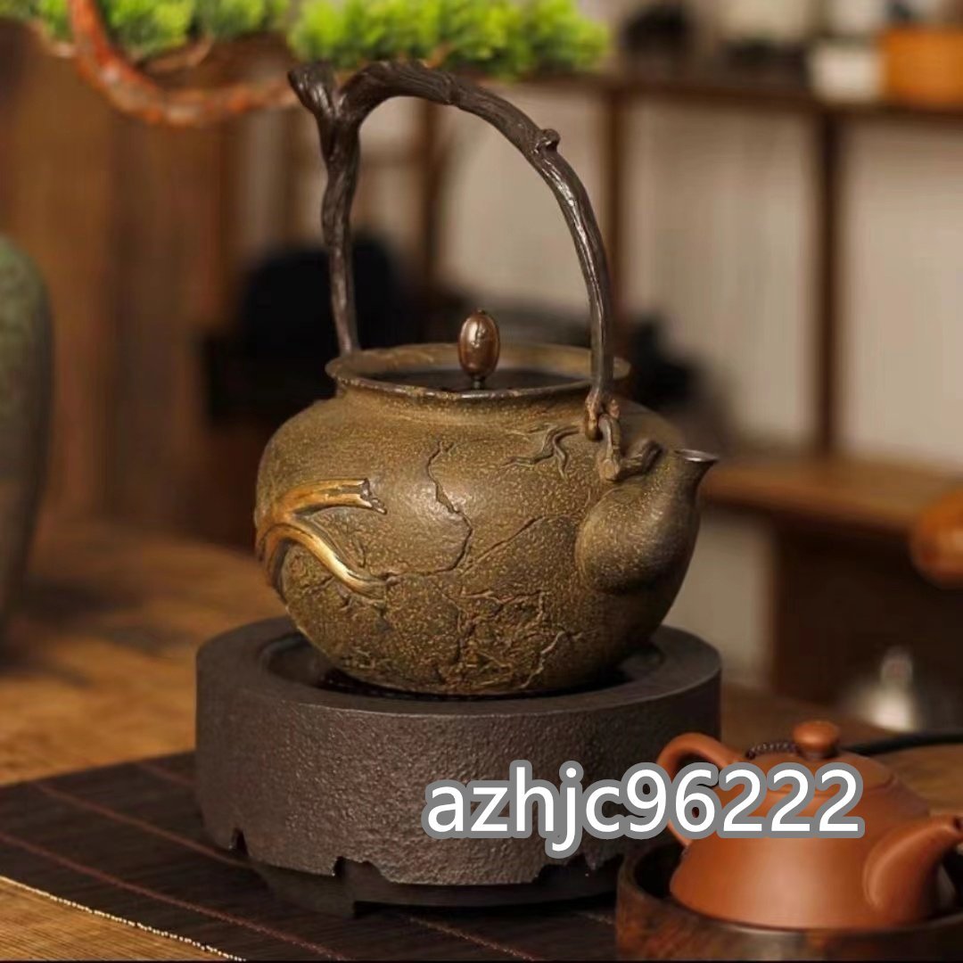 超人気☆職人手作り 陶器 煎茶道具 茶壺 茶壷 急須 常滑焼 茶器 茶道具 容量：750ML_画像7
