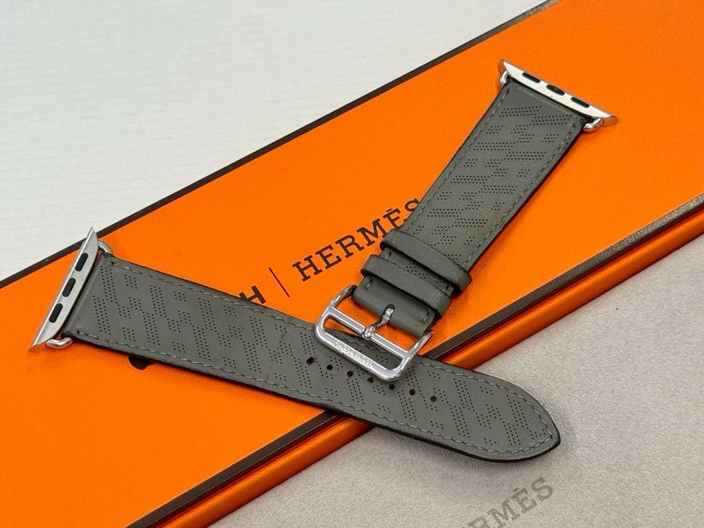 即決 グリ メイヤー Hディアゴナル Apple watch HERMES Series8 即決 グリ メイヤー Hディアゴナル Apple watch HERMES Series8