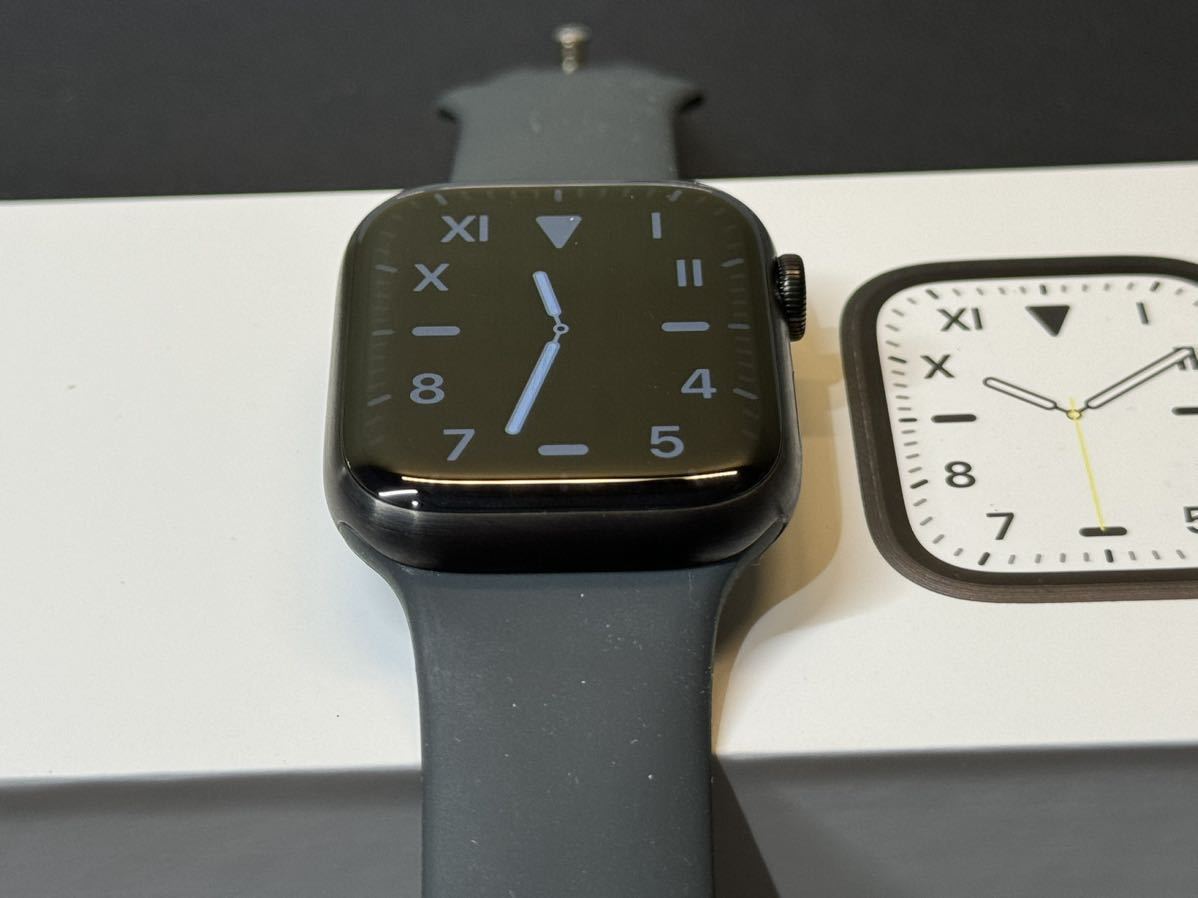 ☆即決 美品 Apple Watch series7 Edition ブラックチタニウム Titanium 45mm アップルウォッチ Cellular エディション チタン 062 ☆即決 美品 Apple Watch series7 Edition ブラックチタニウム Titanium 45mm アップルウォッチ Cellular エディション チタン 062