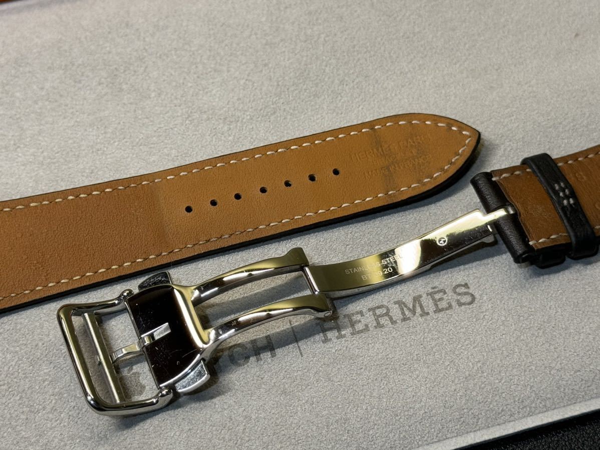 即決 美品 Apple Watch HERMES 45mm 44mm バレニア エベンヌ 即決 美品 Apple Watch HERMES 45mm 44mm バレニア エベンヌ