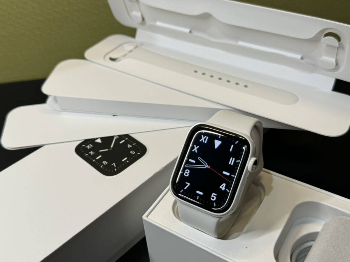 ☆即決 美品 激レア ホワイトセラミック Apple Watch series5 Edition 44mm アップルウォッチ GPS+Cellular 心電図 エディション 628_画像1
