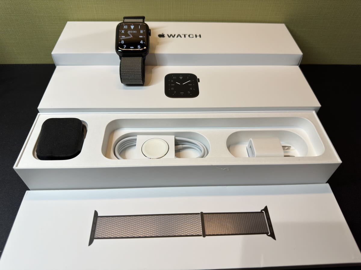 即決 美品 Apple Watch series5 Edition ブラックチタニウム 即決 美品 Apple Watch series5 Edition ブラックチタニウム