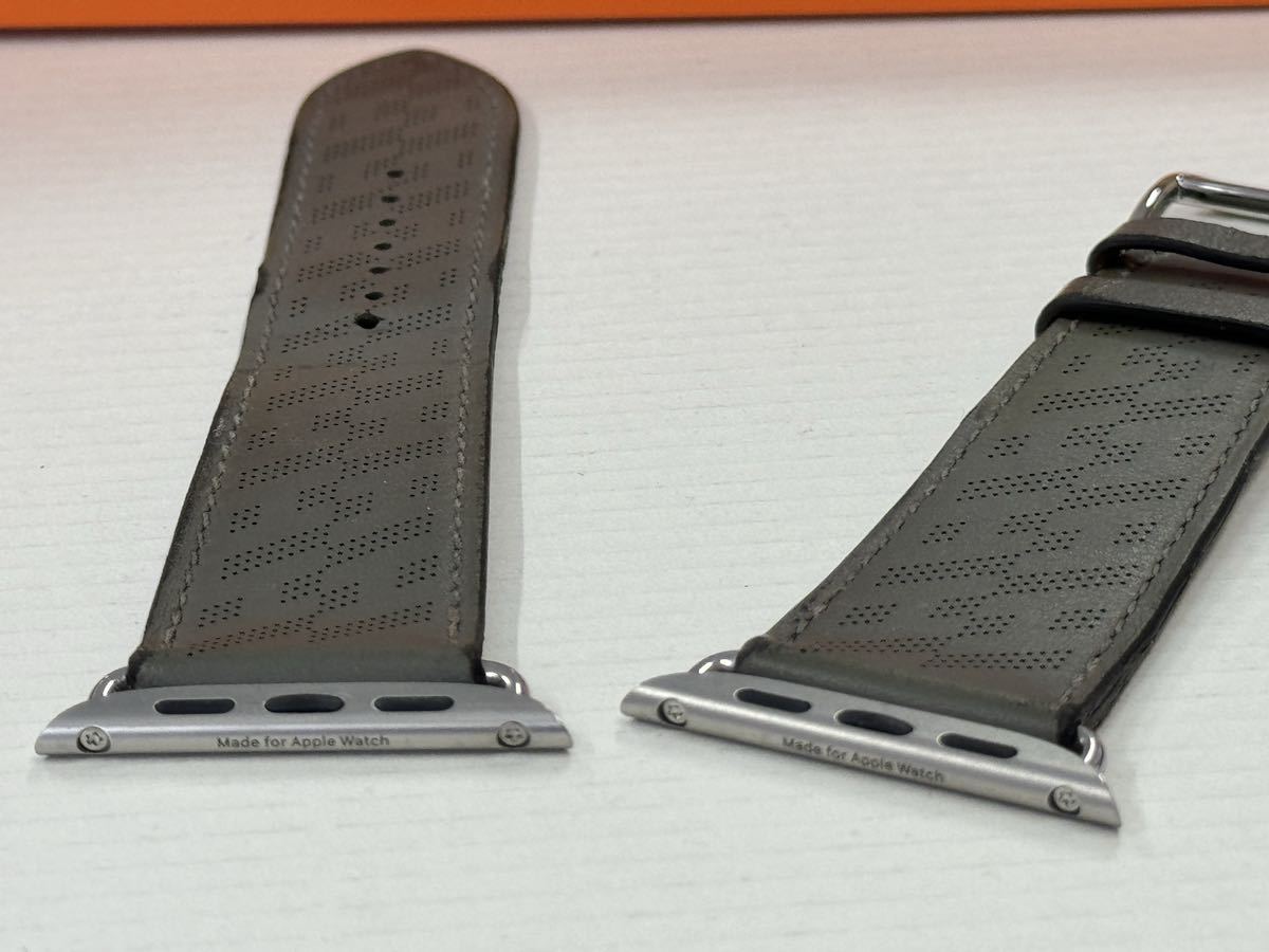 即決 グリ メイヤー Hディアゴナル Apple watch HERMES Series8 即決 グリ メイヤー Hディアゴナル Apple watch HERMES Series8