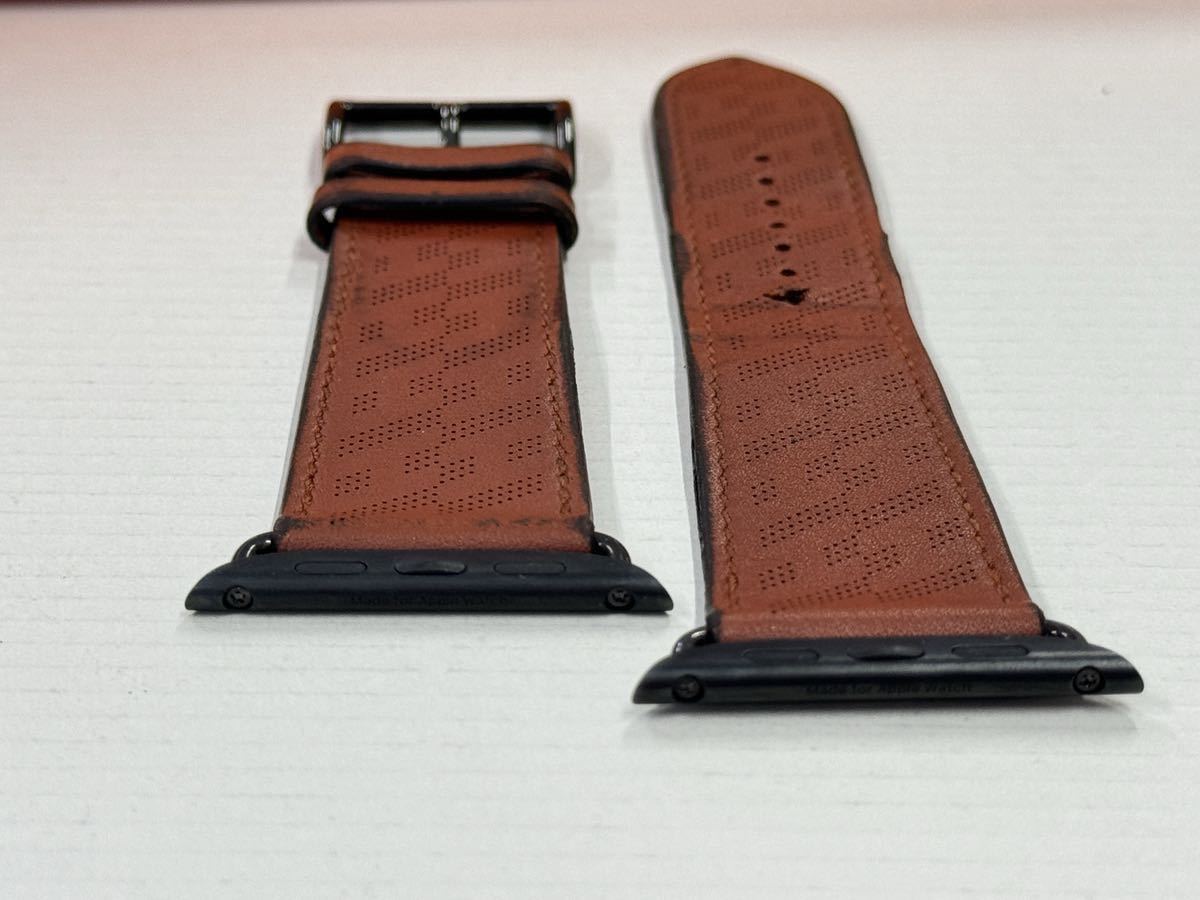 ☆即決 キュイーヴル Hディアゴナル Apple watch HERMES Series8付属 45mm シンプルトゥール アップルウォッチ エルメス 純正 553_画像6