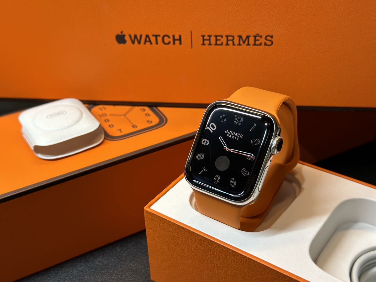 ☆即決 美品 Apple Watch series6 HERMES 40mm アップルウォッチ エルメス GPS+Cellular ステンレス シリーズ6 002 ☆即決 美品 Apple Watch series6 HERMES 40mm アップルウォッチ エルメス GPS+Cellular ステンレス シリーズ6 002