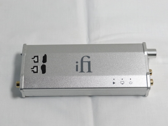 H1482　 ifi-audio USB DAC ヘッドホンアンプ micro iDAC2 本体のみ オーディオ 音響 動作未確認 ジャンク_画像1