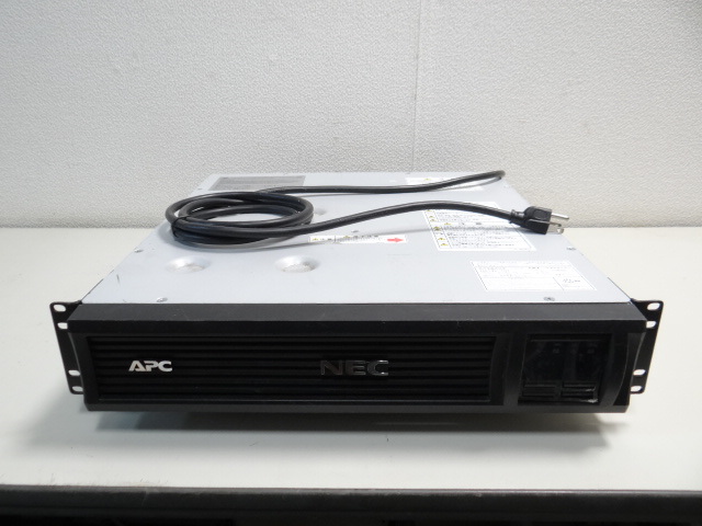 H1611 NEC APC 無停電電源装置 Smart-UPS 1500 (NMT1500RMJ2UB H1611 NEC APC 無停電電源装置 Smart-UPS 1500 (NMT1500RMJ2UB