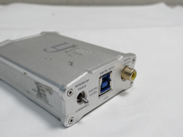 H1686　 iFi audio アイファイオーディオ nano iDSD USB ヘッドフォンアンプ 動作未確認　ジャンク品　_画像5