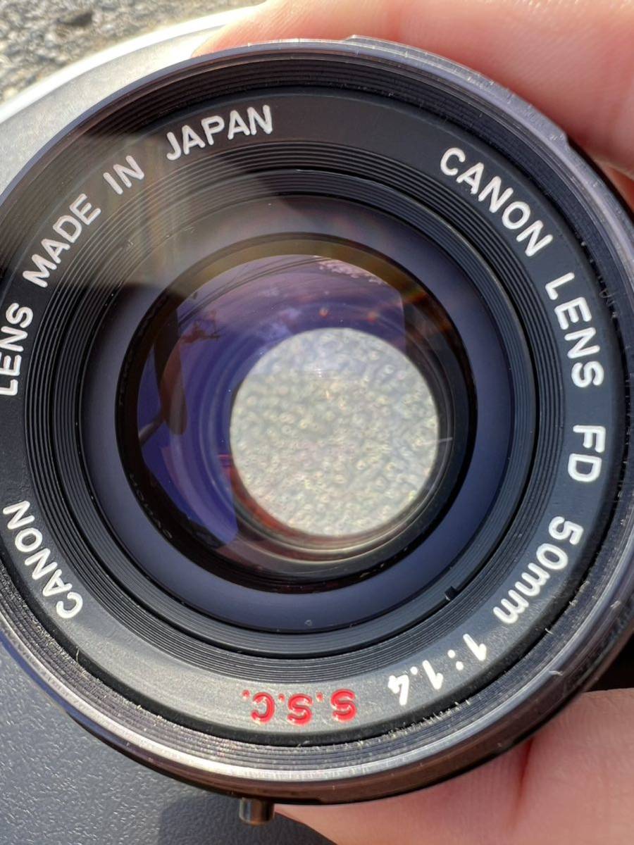 ★美品★Canon LENS FD 50mm 1:1.4 S.S.C. マニュアルフォーカス レンズ 中古品_画像5