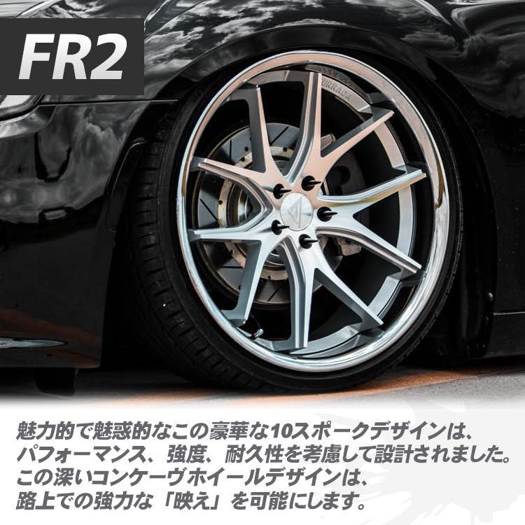 正規品 Ferrada wheels FR2 20X11.5J 5/112 +30 MBKBL MCSL MBRBL MCBK AUDI BENZ CLSクラス VW BMW フェラーダ CONCAVE JWL規格適合_画像7