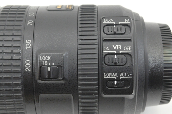 ニコン Nikon AF-S DX NIKKOR 18-200mm f/3.5-5.6G ED VR II DXフォーマット VR手ブレ補正効果3.5段 11倍高倍率ズームレンズ 作動良好 美品_画像6