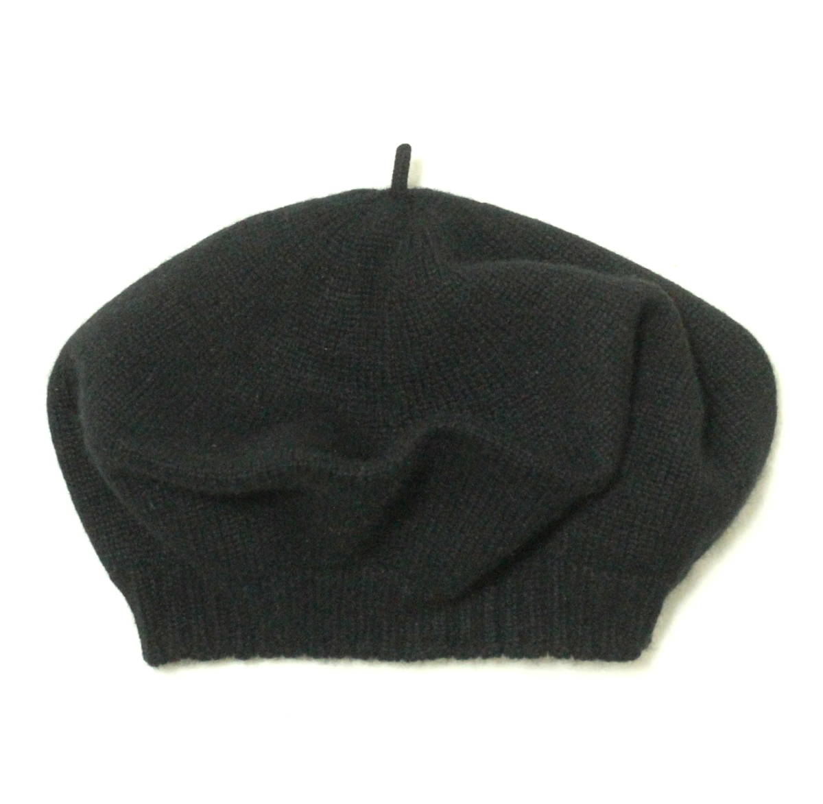 英国製 William Brunton カシミヤ100% ハンドニット ベレー帽 ニットキャップ ウォッチキャップ ニット帽 カシミア ウィリアムブラントン