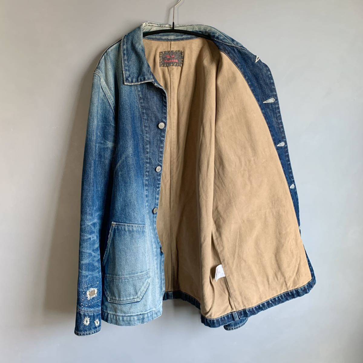 Ron Herman Vintage デニムカバーオール ロンハーマンジャケット Ron Herman Vintage デニムカバーオール ロンハーマンジャケット
