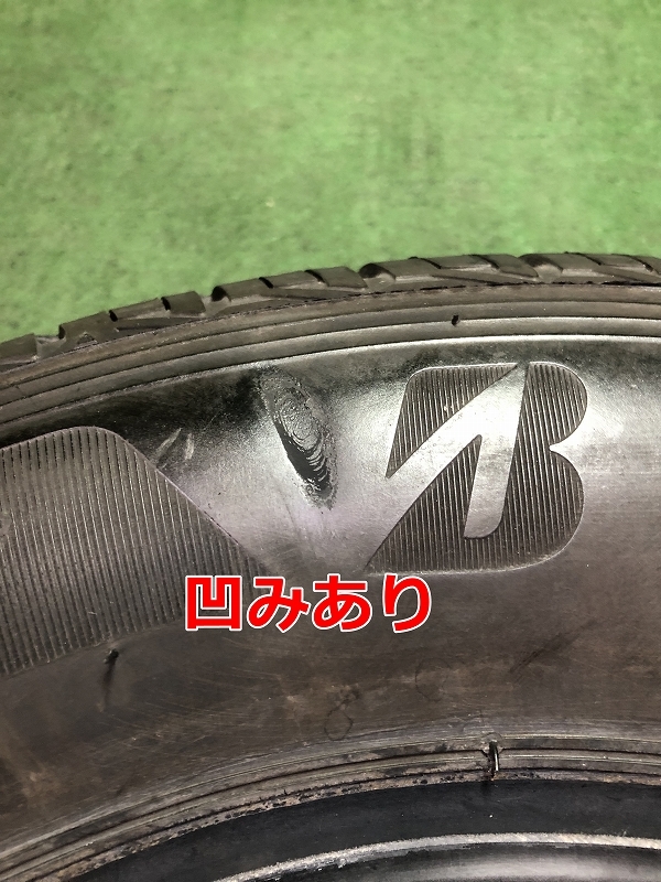 ★2022年製 145/80R12 80/78N(6PR) LT ブリヂストン ECOPla R710 中古 夏タイヤ 1本 12インチ★の画像5