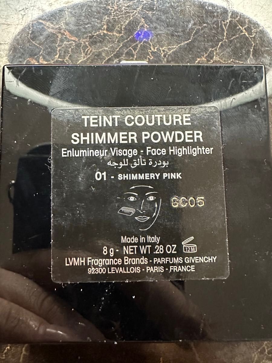 TEINTCOUTURESHIMMERPOWDER 01SHIMMERYPINK ジバンシイ