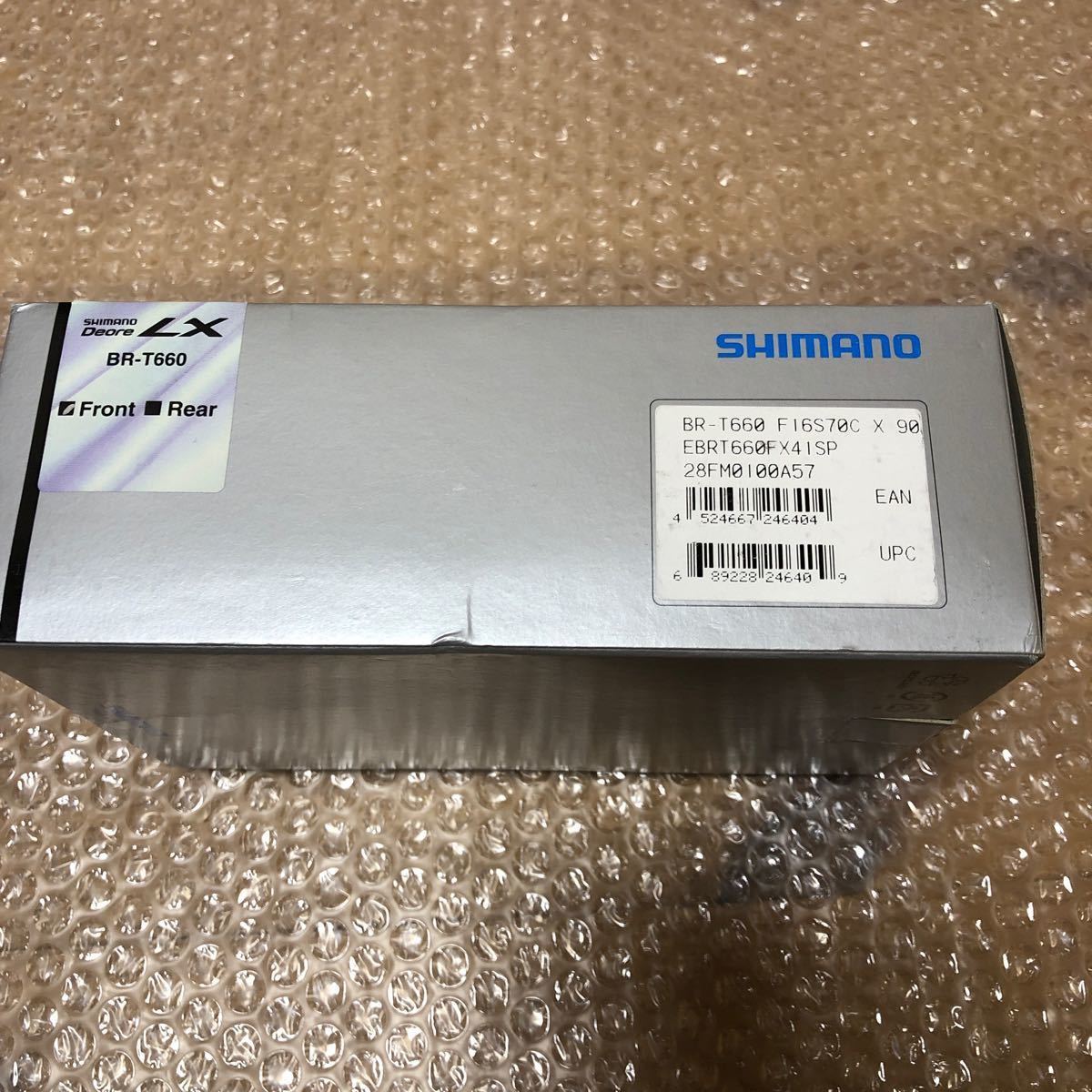 【272未使用】 シマノ SIMANO DEORE LX V-ブレーキ BR-T660の画像5
