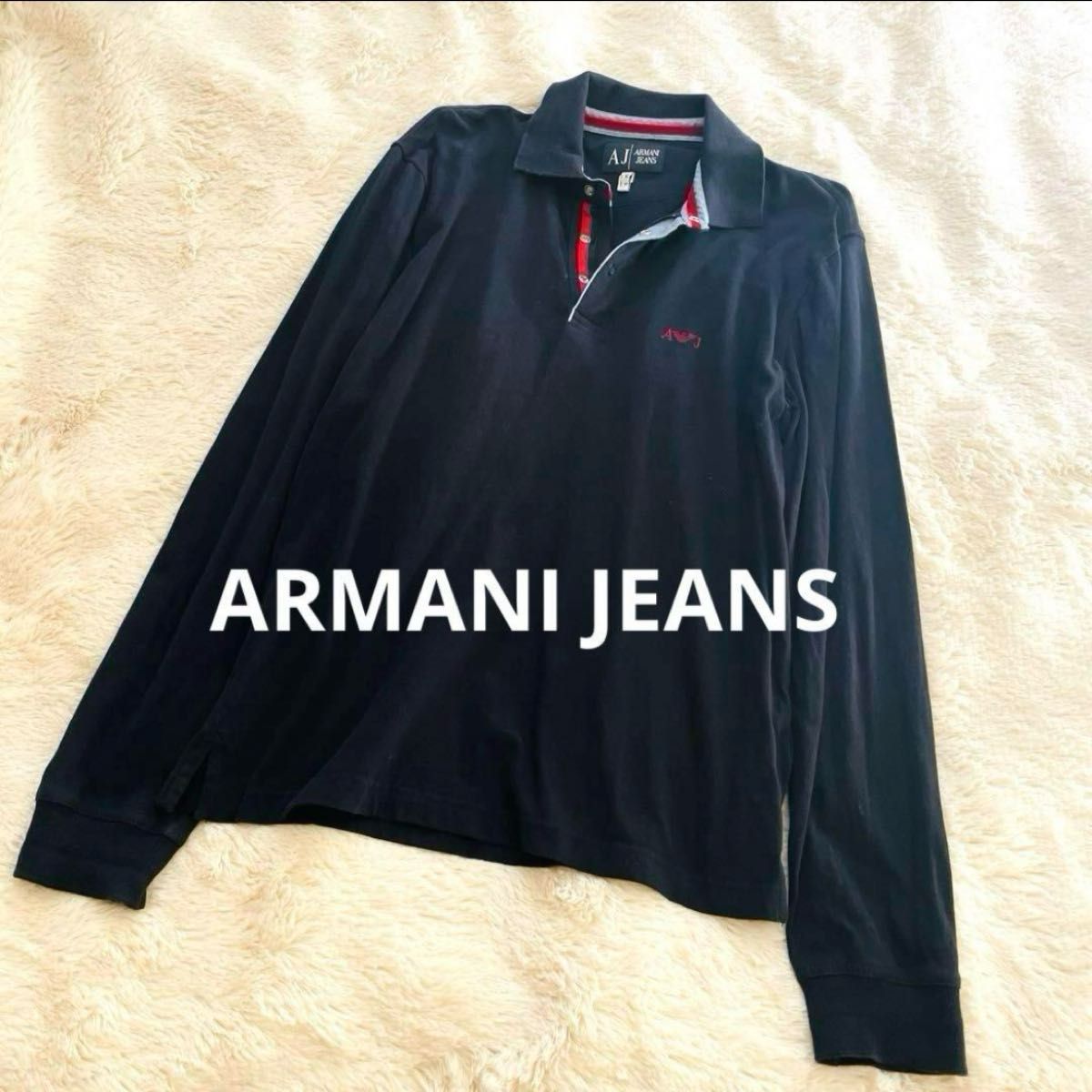 ARMANI JEANS 長袖　ポロシャツ　カットソー　　M