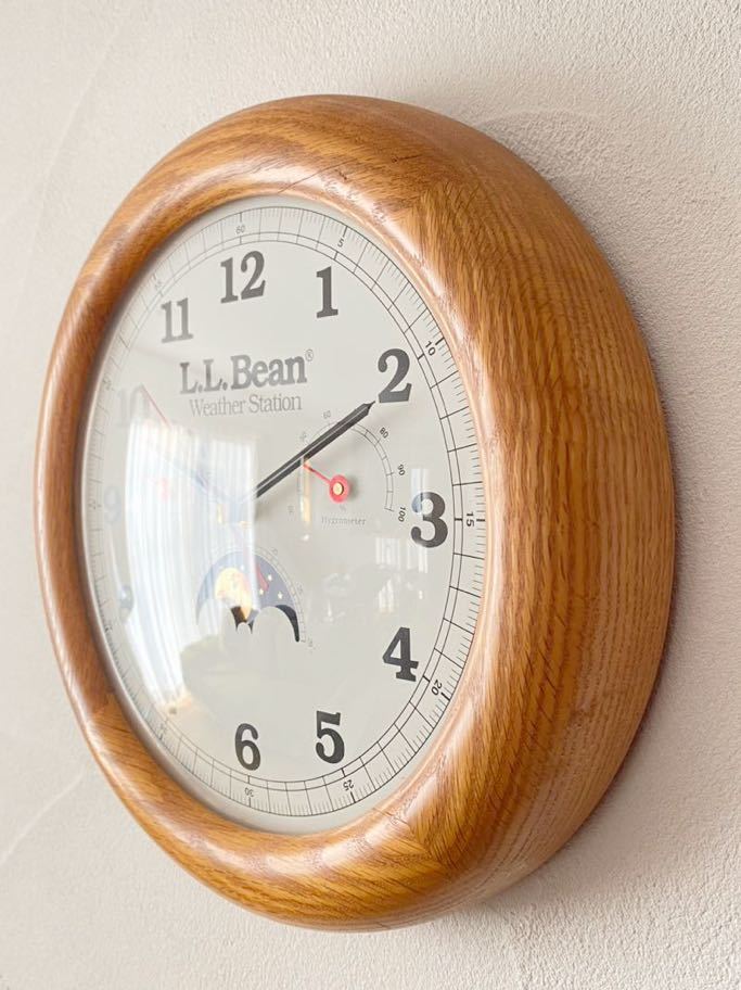 ビンテージ エルエルビーン L L Bean Weather Station 掛け時計 ビンテージ エルエルビーン L L Bean Weather Station 掛け時計