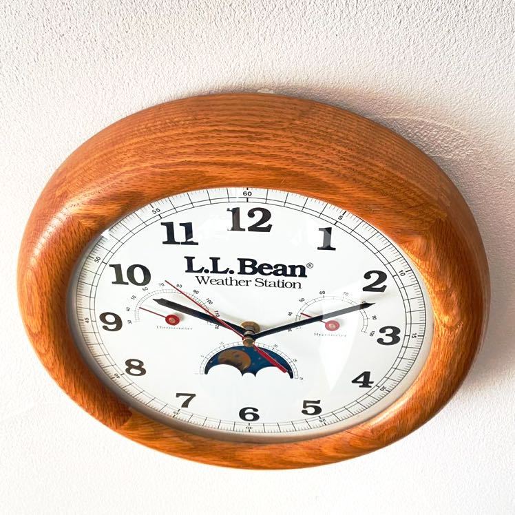 ビンテージ エルエルビーン L L Bean Weather Station 掛け時計 ビンテージ エルエルビーン L L Bean Weather Station 掛け時計