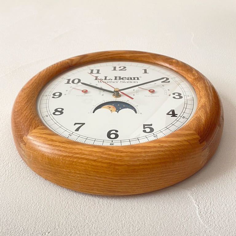ビンテージ エルエルビーン L L Bean Weather Station 掛け時計 ビンテージ エルエルビーン L L Bean Weather Station 掛け時計