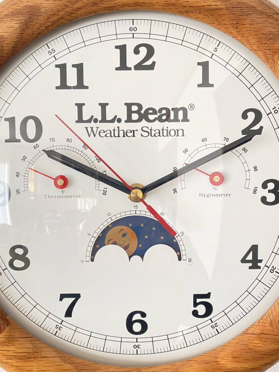ビンテージ エルエルビーン L L Bean Weather Station 掛け時計 ビンテージ エルエルビーン L L Bean Weather Station 掛け時計