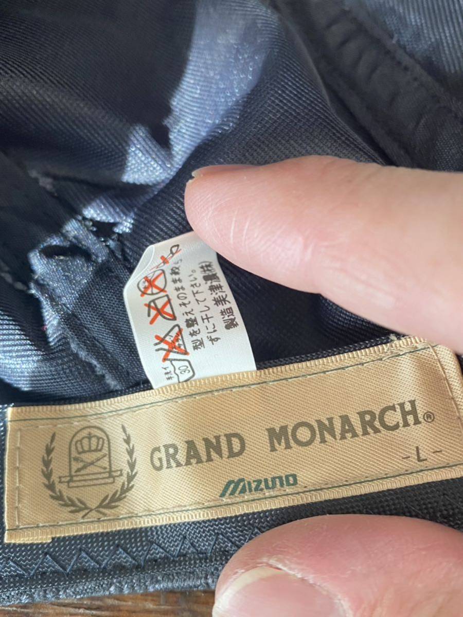  unused goods Mizuno Grand mona-k hunting cap hat he Reborn Casquette grand monarch Golf wear 