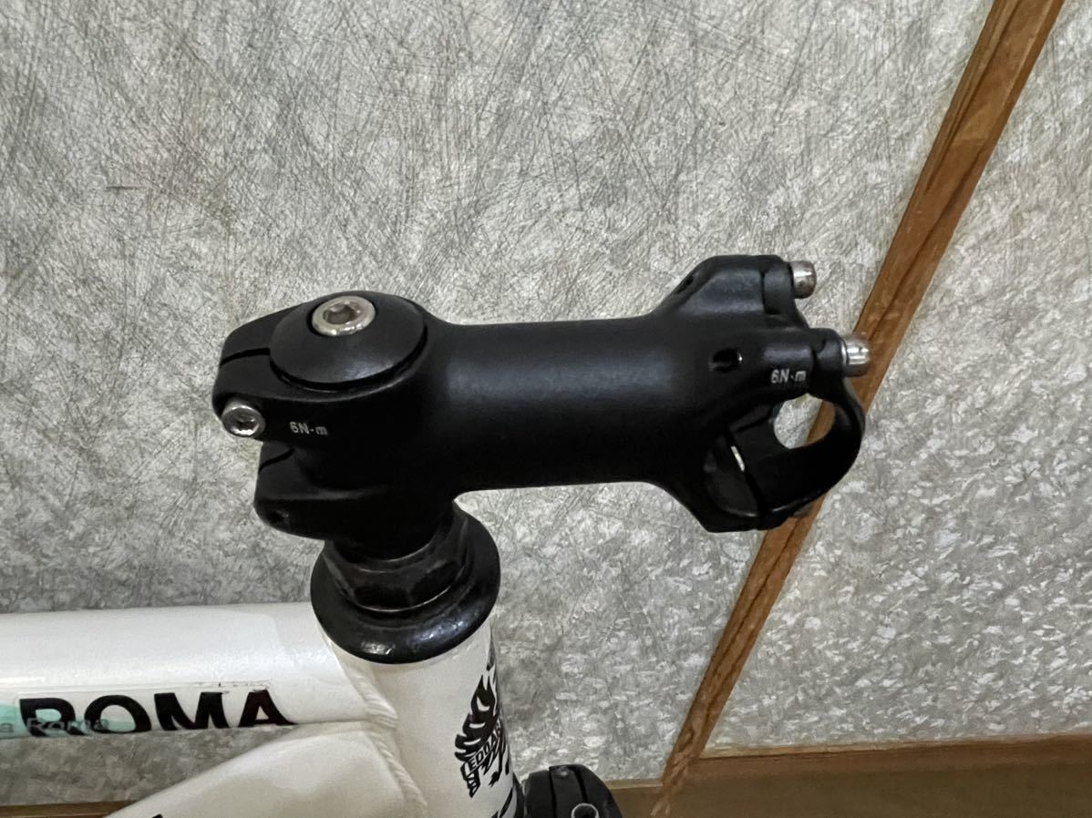 BIANCHI風　ロードバイクフレーム　パールホワイト_画像4