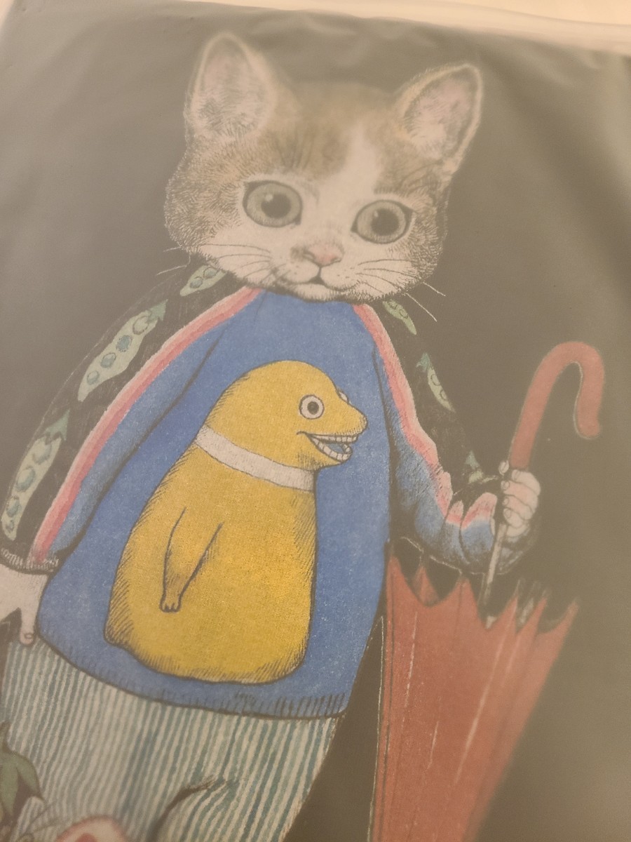 M 奇幻動物森林 樋口裕子展 Tシャツ シャツ ひとつめちゃん 台湾 ヒグチユウコ 白 ボリス 客家花布 ボーちゃん