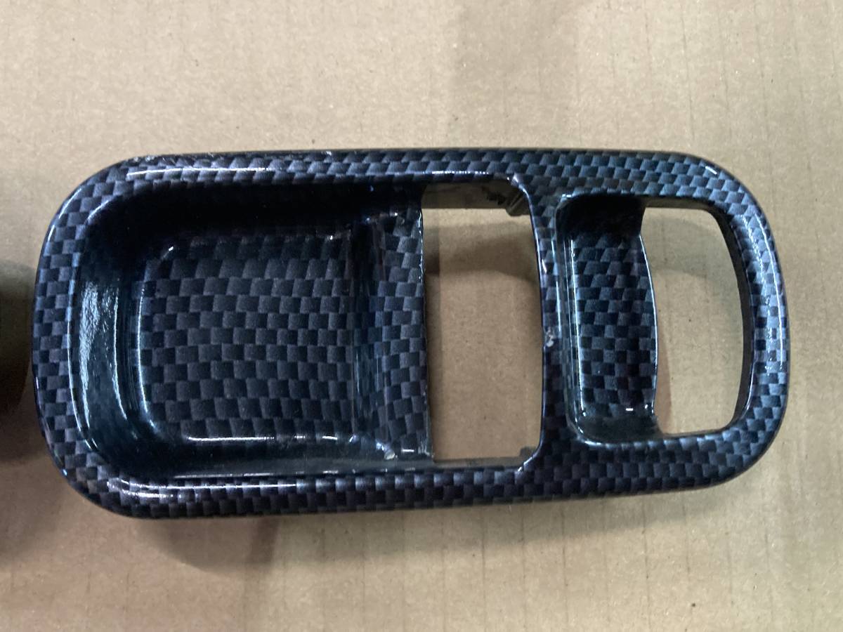  Fairlady Z32 carbon pattern door handle cover left right set CZ32 GZ32 GCZ32 300ZX 2 -seater 2by2 300ZX last model 