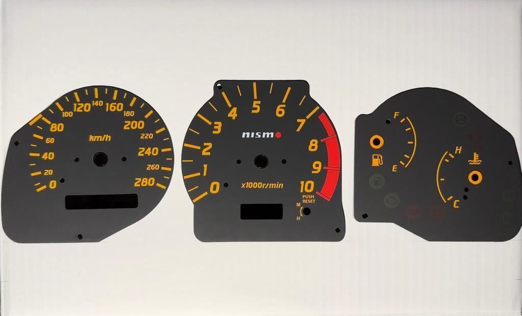 S15 シルビア スピードメーターパネル SILVIA SPEEDO METER PANEL 「送料無料」の画像1