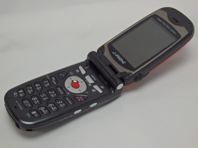 J-PHONE vodafone J-T08 TOSHIBA ガラケー 現状品_画像3