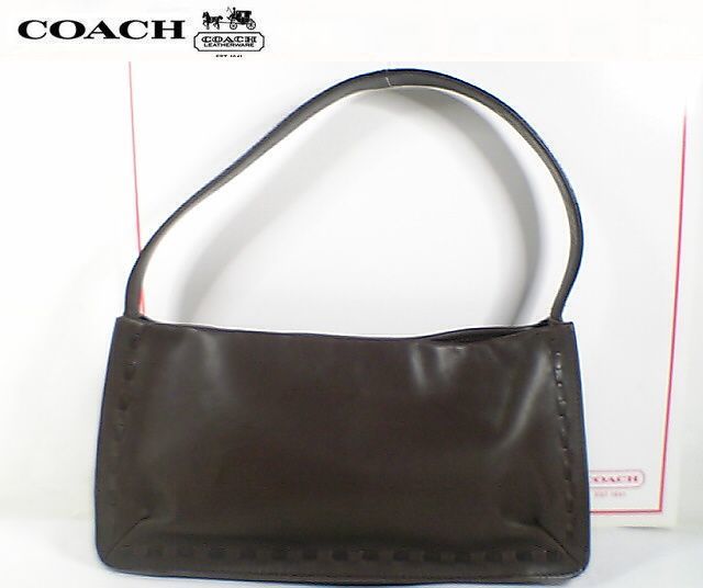 ★超美品！★COACH　コーチ★とってもお洒落で素敵な♪定番！大人気フルレザー ショルダーバッグ G02-9468 ■本物■_画像1