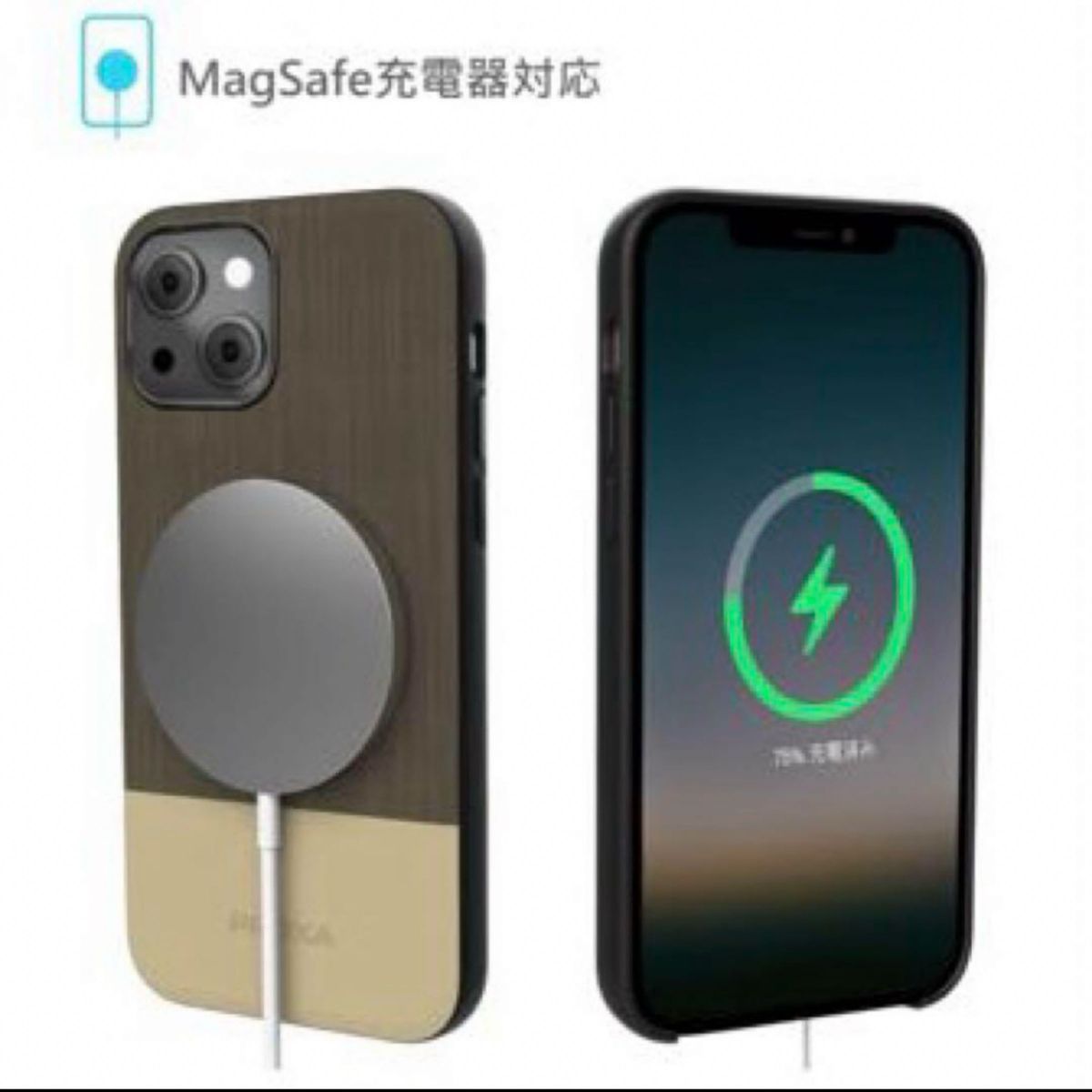 iPhone13 ケース 6.1インチ 軽量 MagSafe対応 マグネット